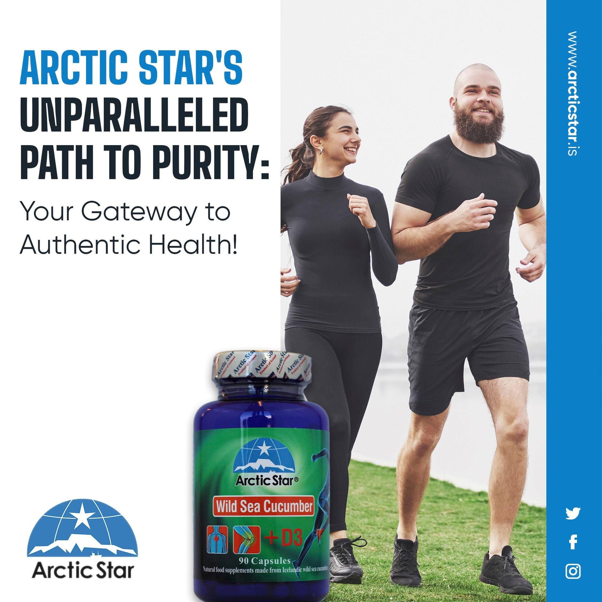 Arctic Star cápsulas pepino de mar antioxidantes