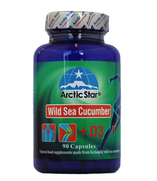 Arctic Star pepino de mar cápsulas vitamina d3 90 cápsulas