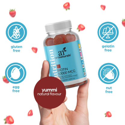 Gomitas de biotina para una salud óptima