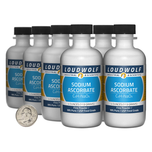 Ascórbato de sodio suplemento vitamina C polvo fino 2 libras