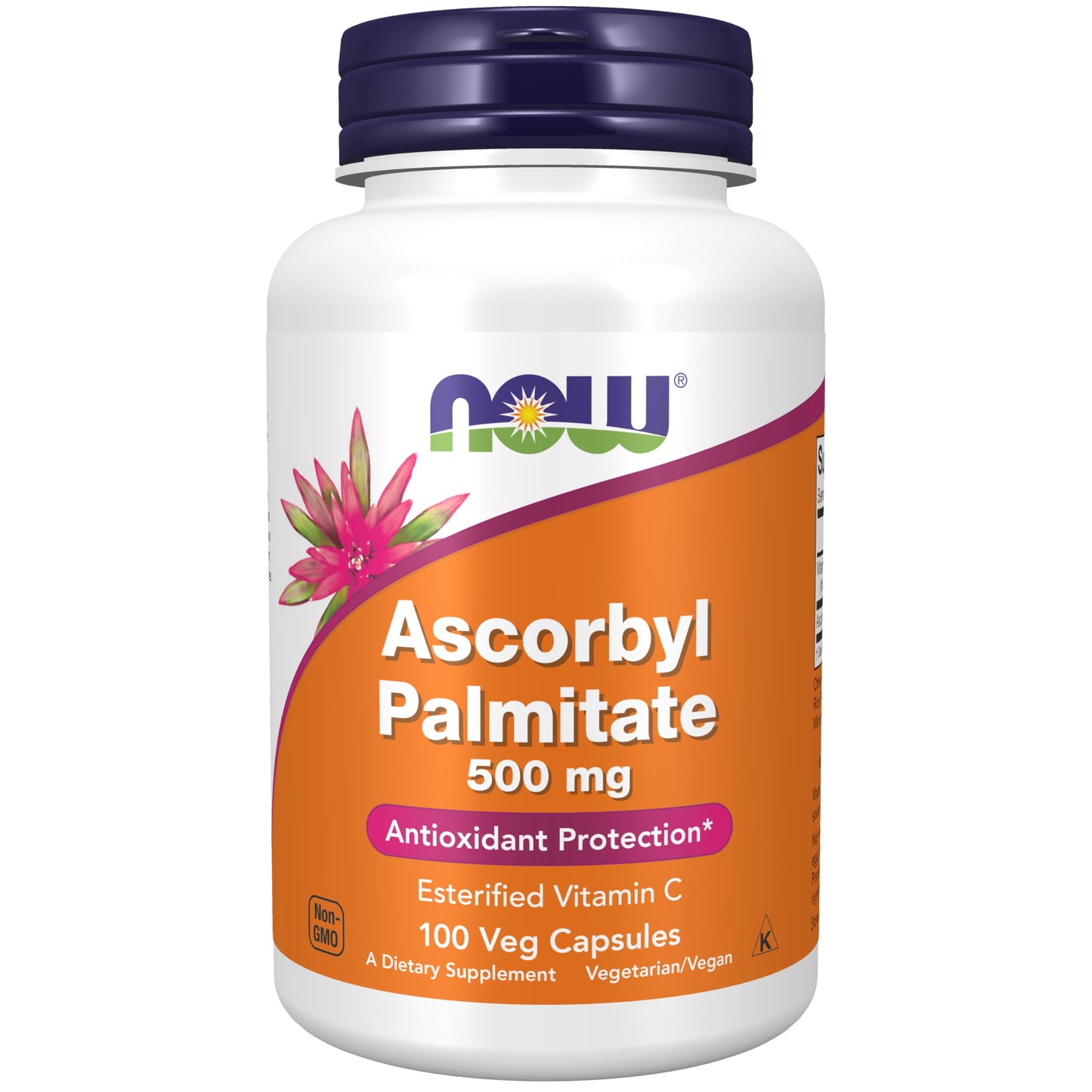 Ascorbyl Palmitate 500mg cápsulas vegetales Now Foods