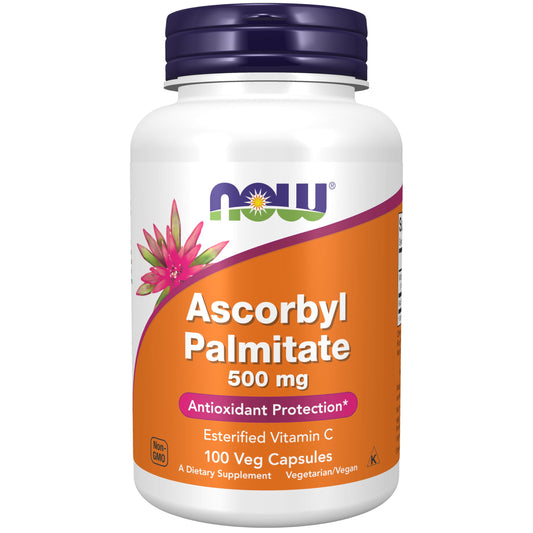 Ascorbyl Palmitate 500mg cápsulas vegetales Now Foods