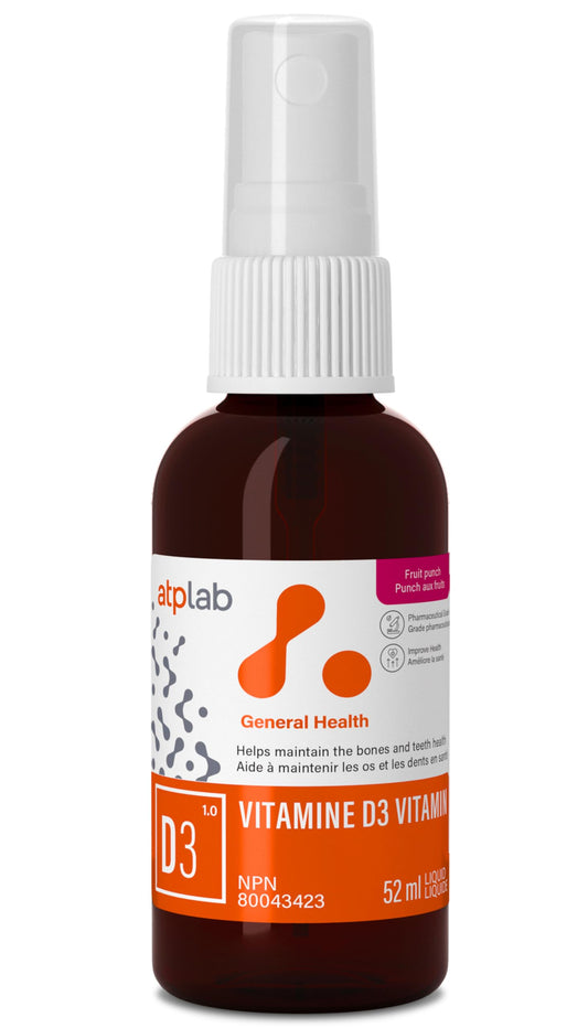 ATP LAB spray oral vitamina d3 1000 ui botella de 52 ml