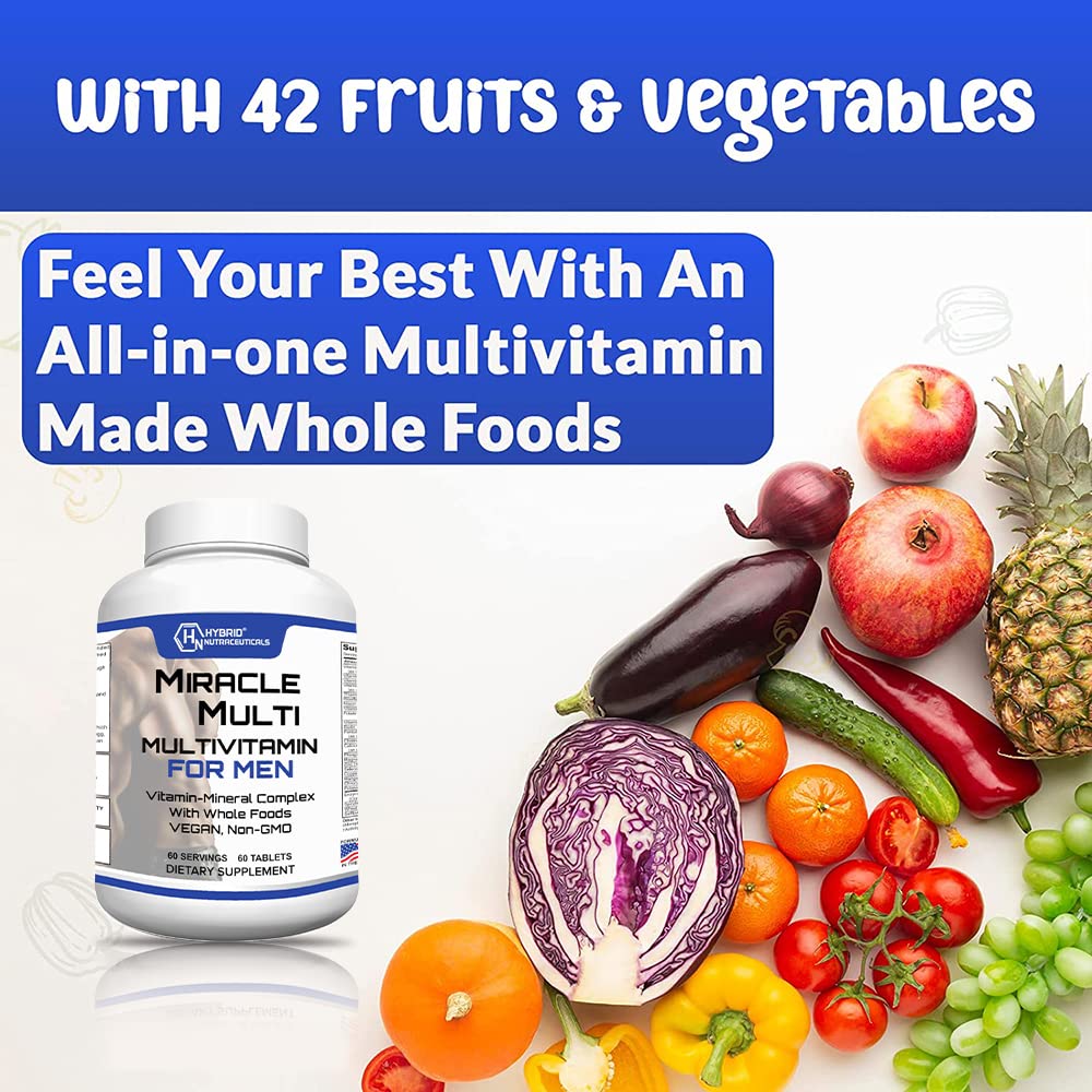 Aumenta energía con MiracleMulti multivitamínico