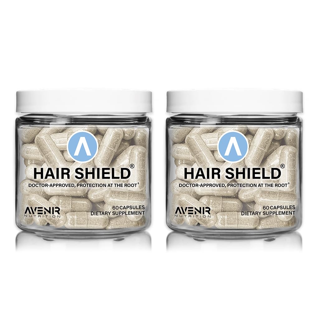 Avenir Nutrition Hair Shield vitaminas para cabello piel uñas 120 cápsulas