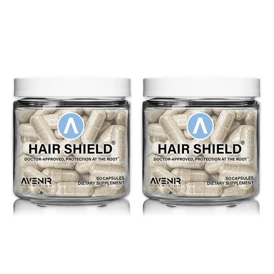 Avenir Nutrition Hair Shield vitaminas para cabello piel uñas 120 cápsulas