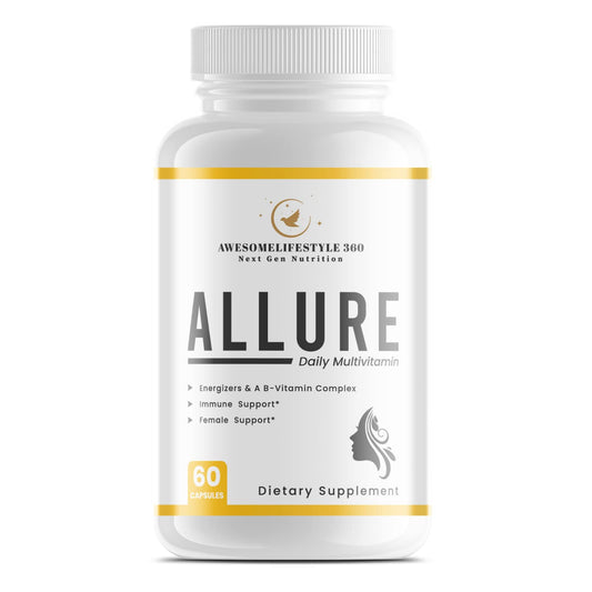 Awesomelifestyle360 multivitamínico diario para mujeres frasco
