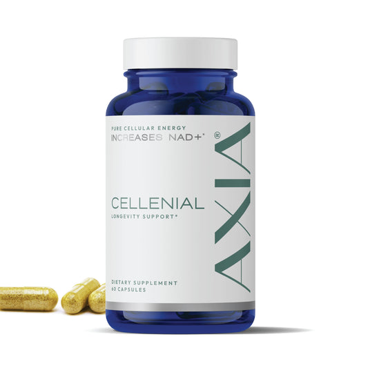 AXIA Longevity Cellenial cápsulas suplemento para energía y ADN