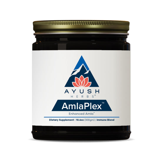 Ayush Herbs AmlaPlex jarabe ayurvédico para inmunidad y digestión