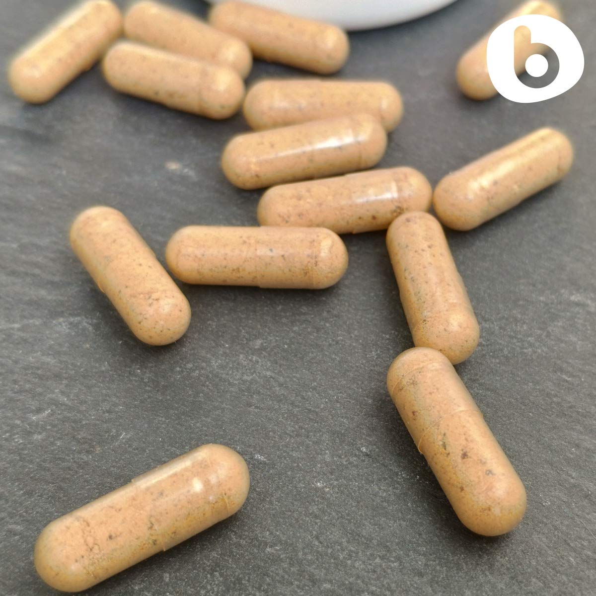 Frasco lateral b Organic Vitamina C 1000mg