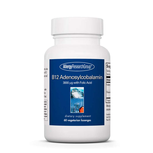 B12 adenosilcobalamina pastillas vegetarianas 3000 mcg