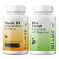 Balance Breens paquete de vitamina d3 y extracto de hoja de olivo