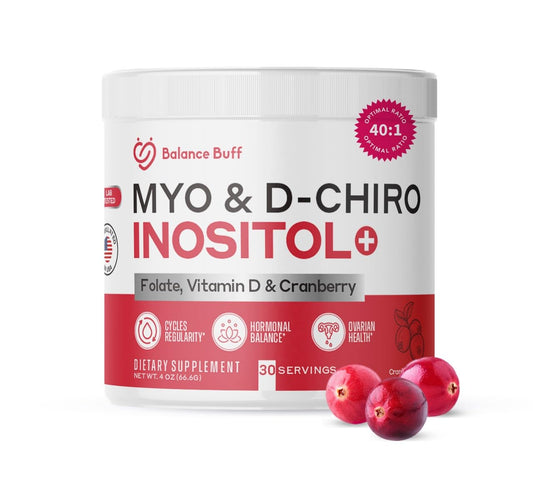 Balance Buff polvo de inositol con folato y vitamina D