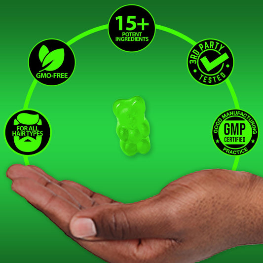 Bálsamo de biotina 2X para engrosar barba y suavizar