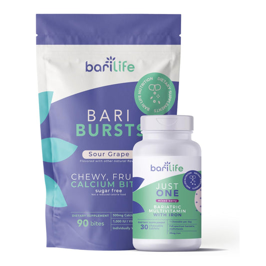 Bari Life Just One multivitamínico bariátrico masticable paquete