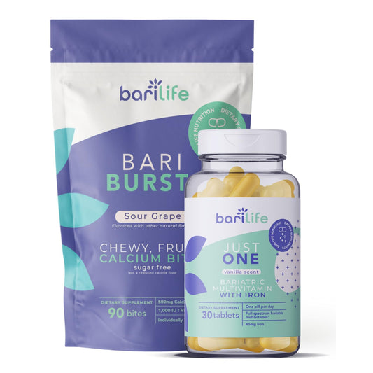 Bari Life multivitamínico bariátrico diario con hierro y calcio citrato