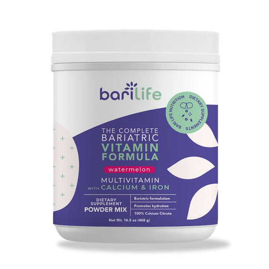 Bari Life multivitamínico bariátrico con hierro sabor sandía
