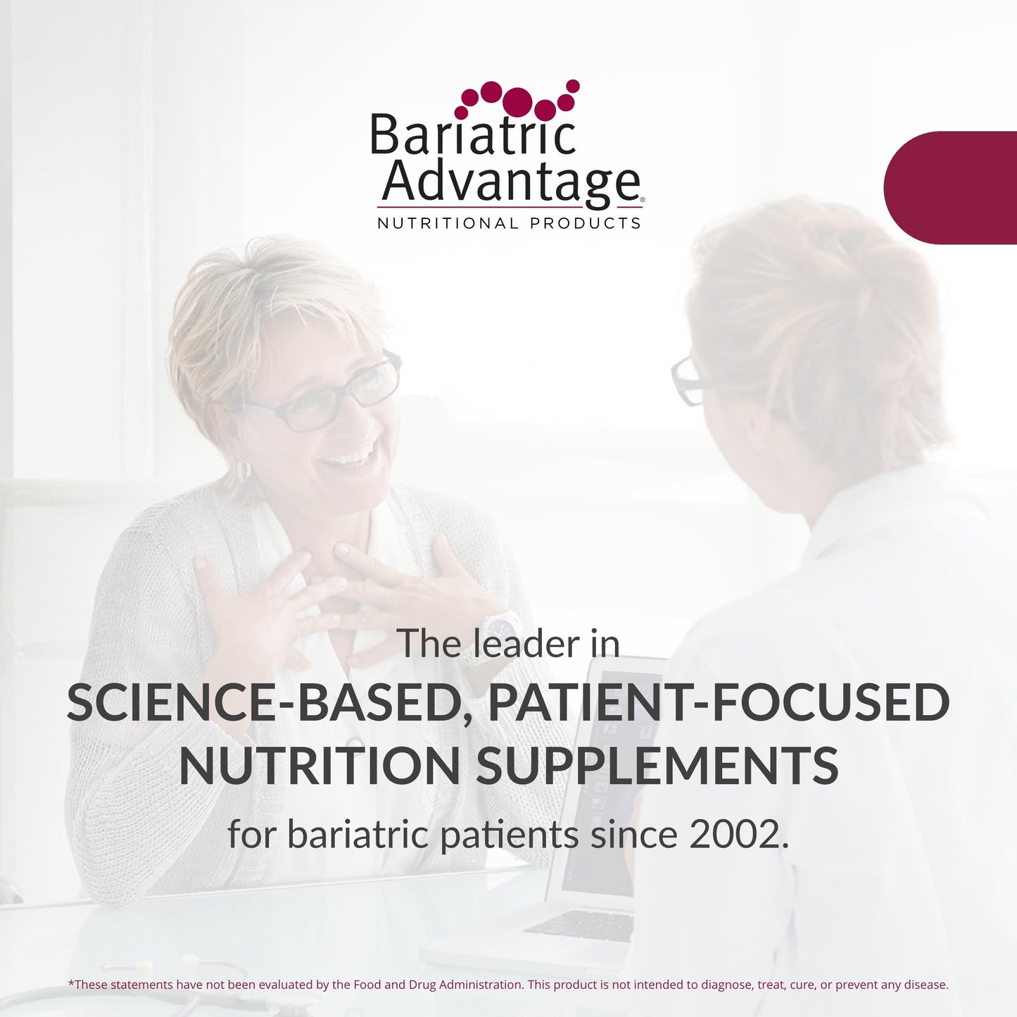 Bariatric Advantage con información sobre enfoque científico