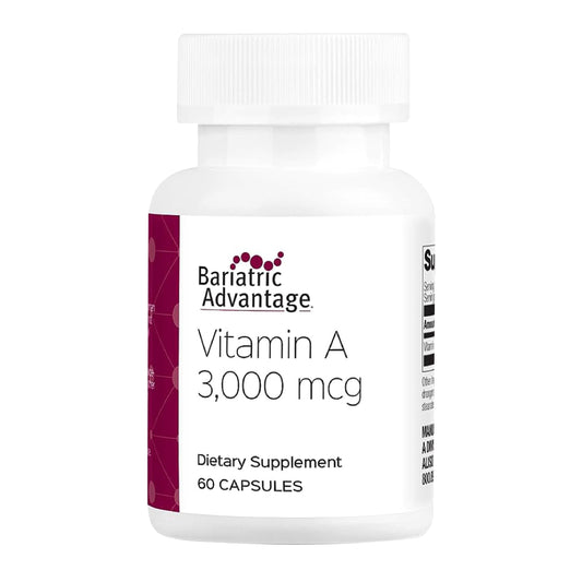 Bariatric advantage vitamina a 3000 mcg mini cápsulas para bariátricos 60 unidades
