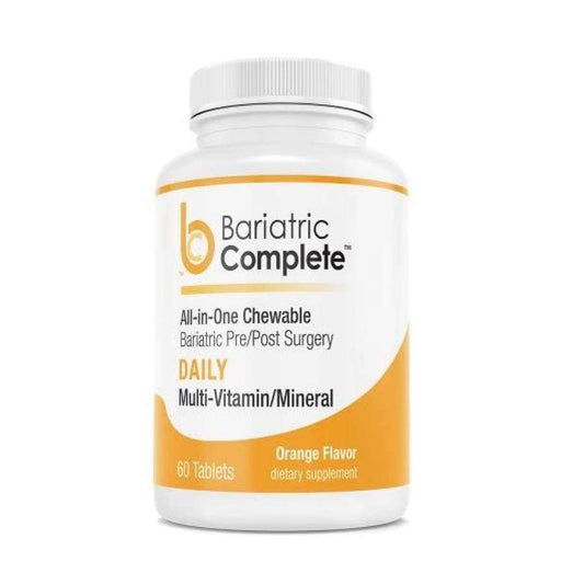 Bariatric Complete multivitamínico masticable naranja