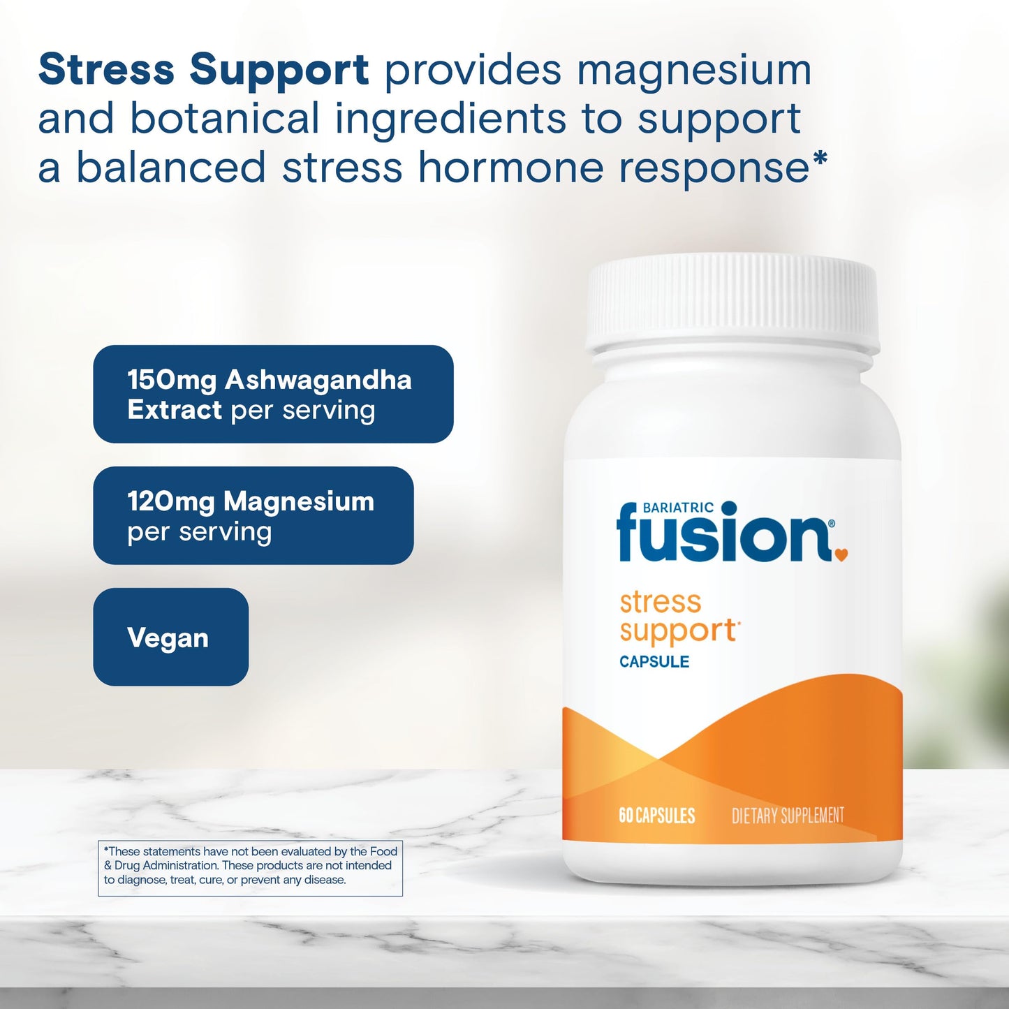 Beneficios de Bariatric Fusion con magnesio y ashwagandha