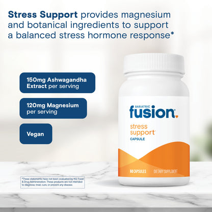 Beneficios de Bariatric Fusion con magnesio y ashwagandha