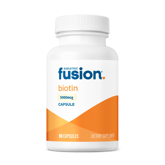 Bariatric Fusion biotina 5000mcg cápsulas fácil de tragar 90 unidades
