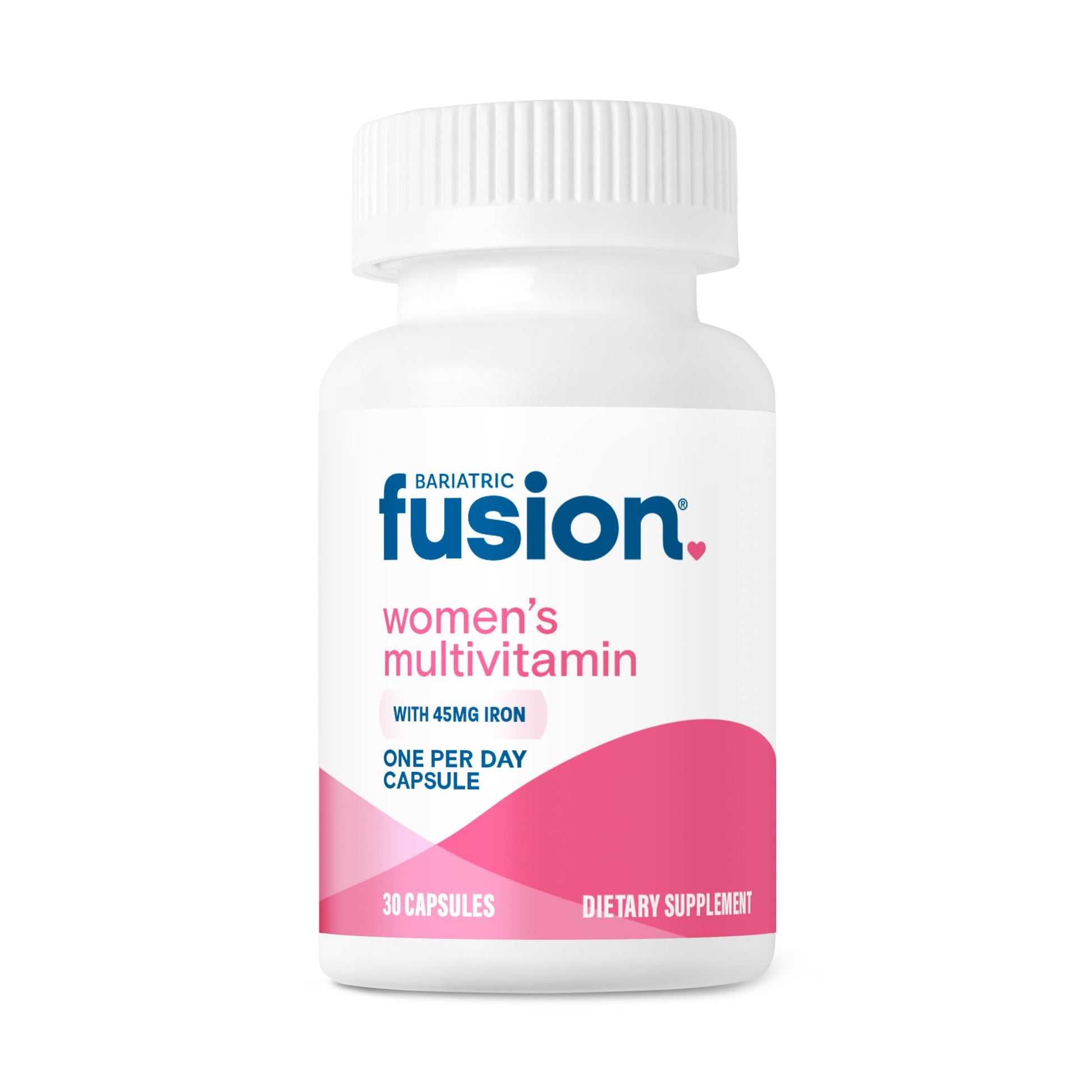 Bariatric Fusion multivitamina diaria para mujeres con hierro.