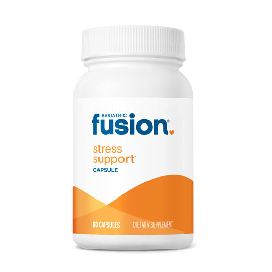 frasco de suplemento Bariatric Fusion Stress Support