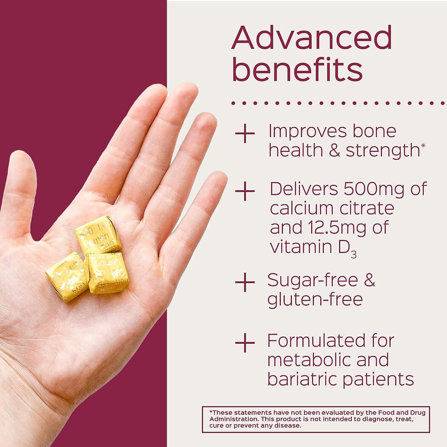 Bariatric suplementos para salud ósea y dental