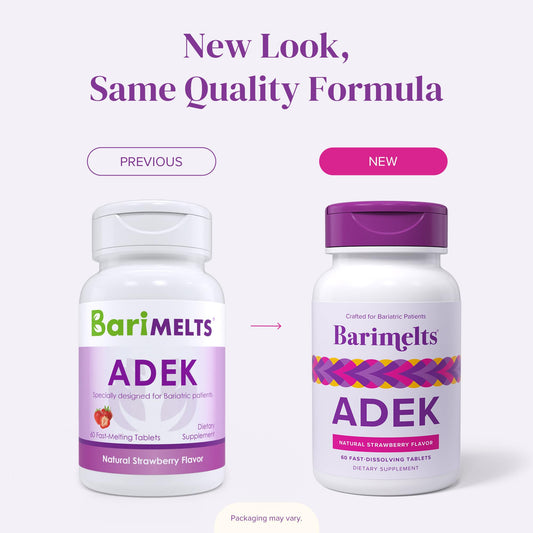 Barimelts ADEK - Nuevas tabletas de rápida disolución, post-cirugía.