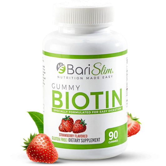 BariSlim gomitas biotina bariátricas sabor frutas 90 unidades