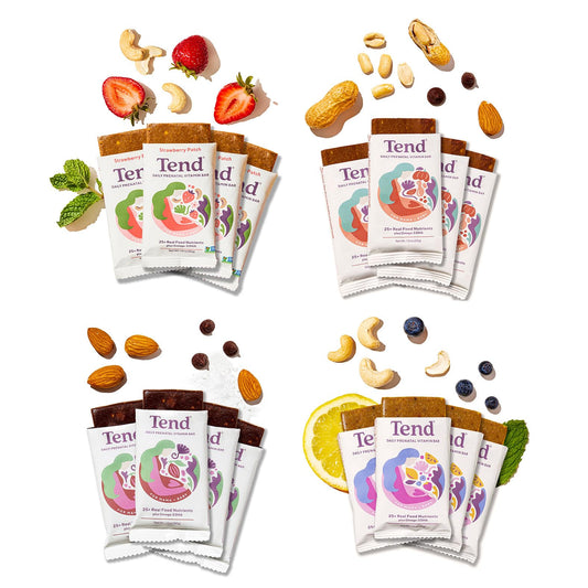 Barra prenatal orgánica Tend Daily Best variedad de sabores