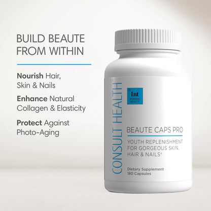 Beneficios internos de Beaute Caps Pro para la piel