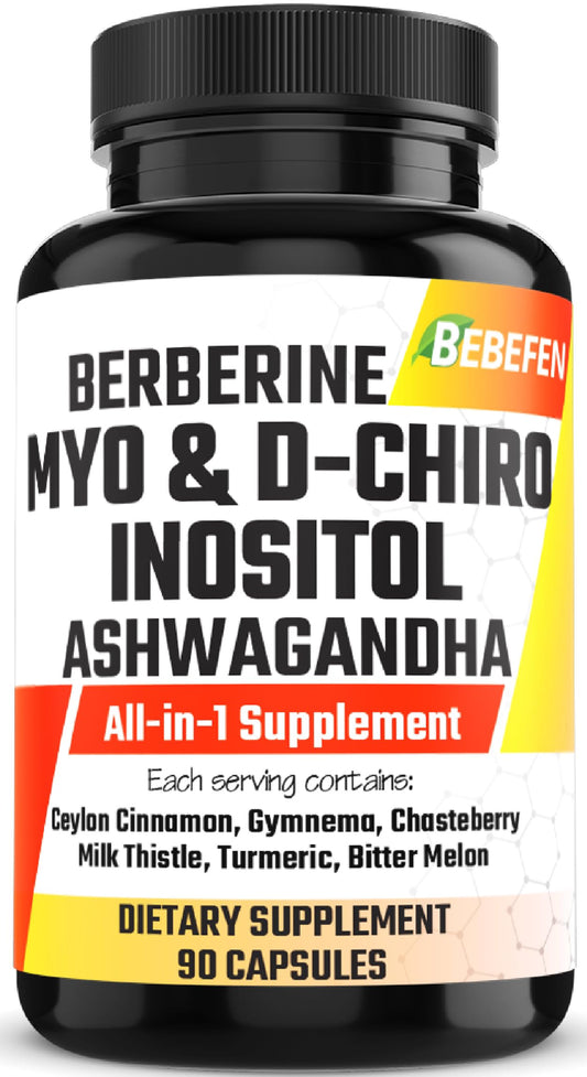 BEBEFEN cápsulas Myo-Inositol con adaptógenos naturales