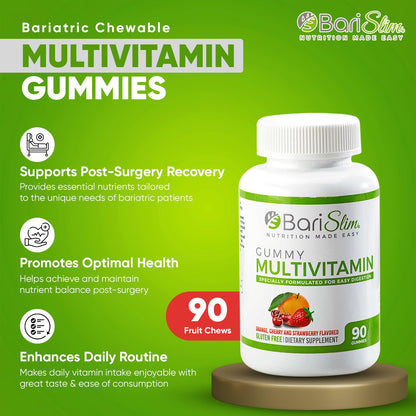 Gomitas BariSlim promocionando beneficios bariátricos