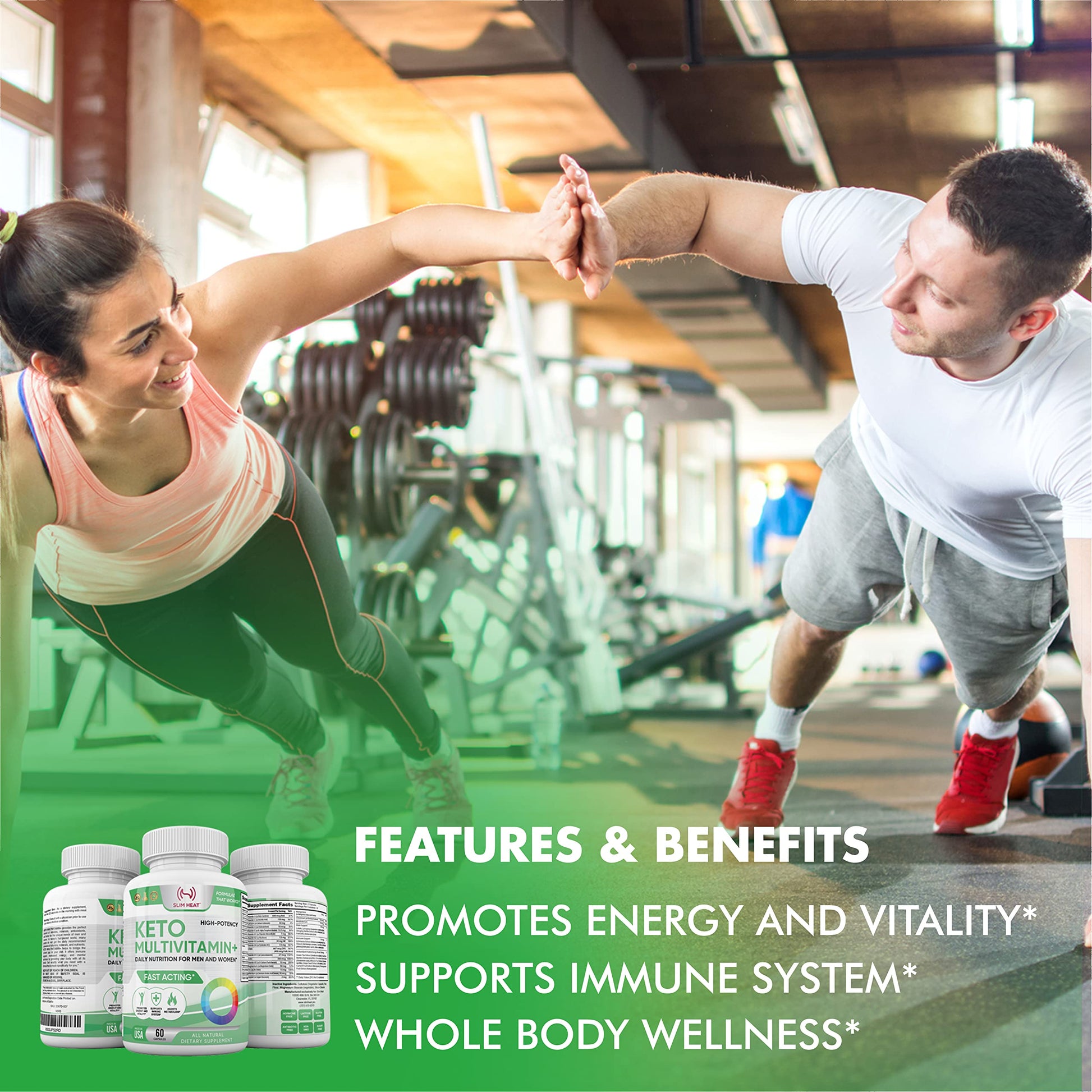 Beneficios y características del multivitamínico Keto