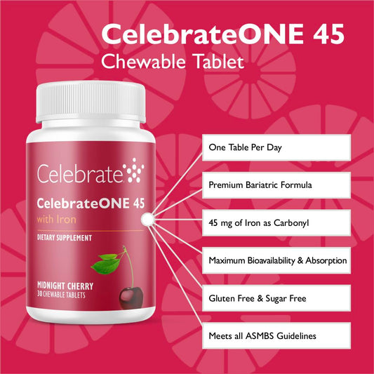 CelebrateONE 45 descripción de beneficios multivitamínicos