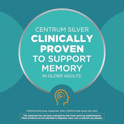 Beneficios clínicos de Centrum Silver para memoria.