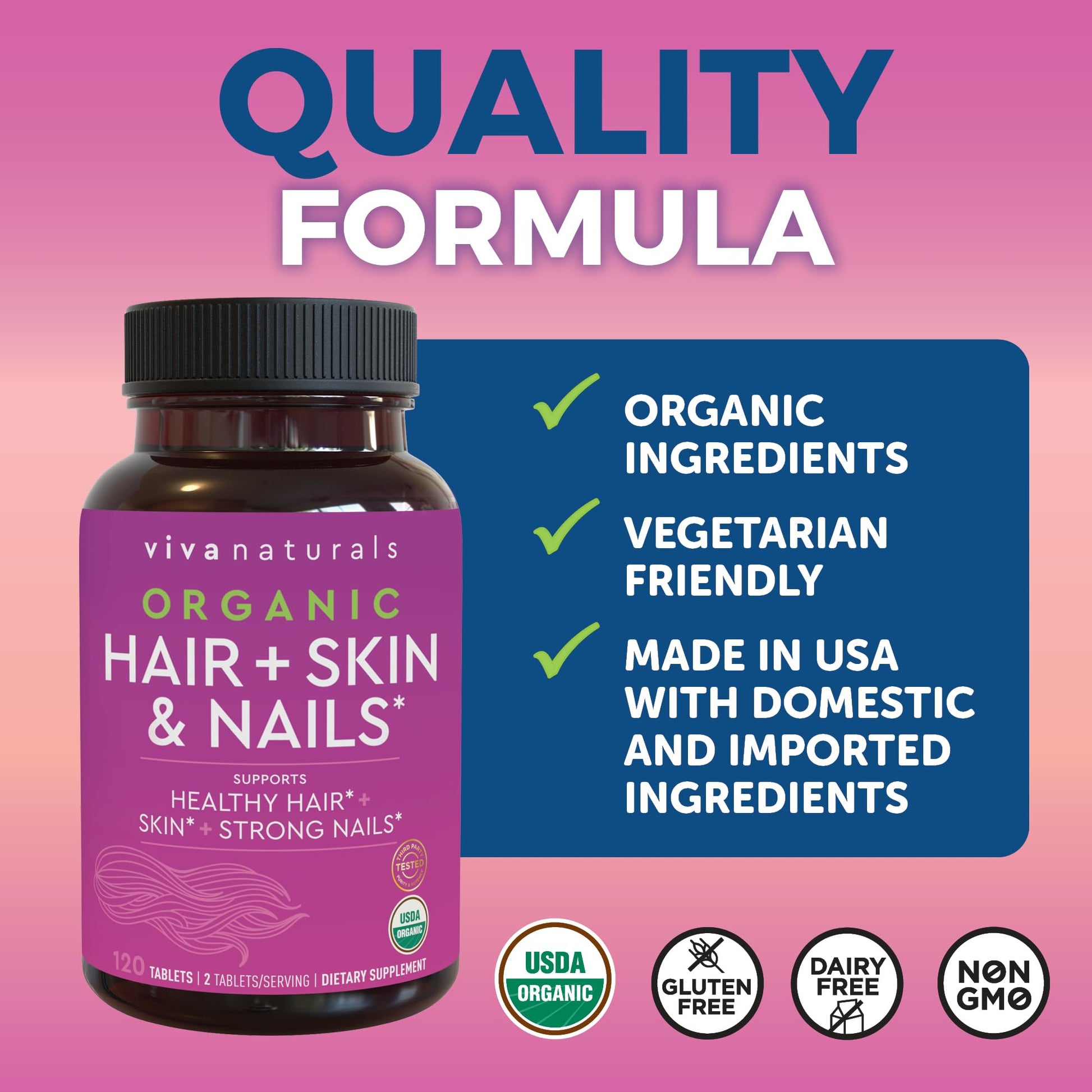 Beneficios de las vitaminas cabello, piel y uñas