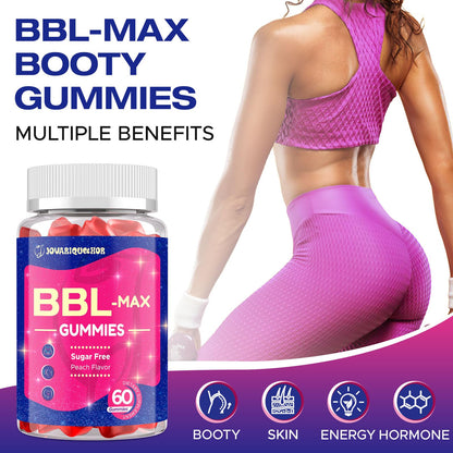 Beneficios de las gomitas BBL-MAX para la piel y energía.