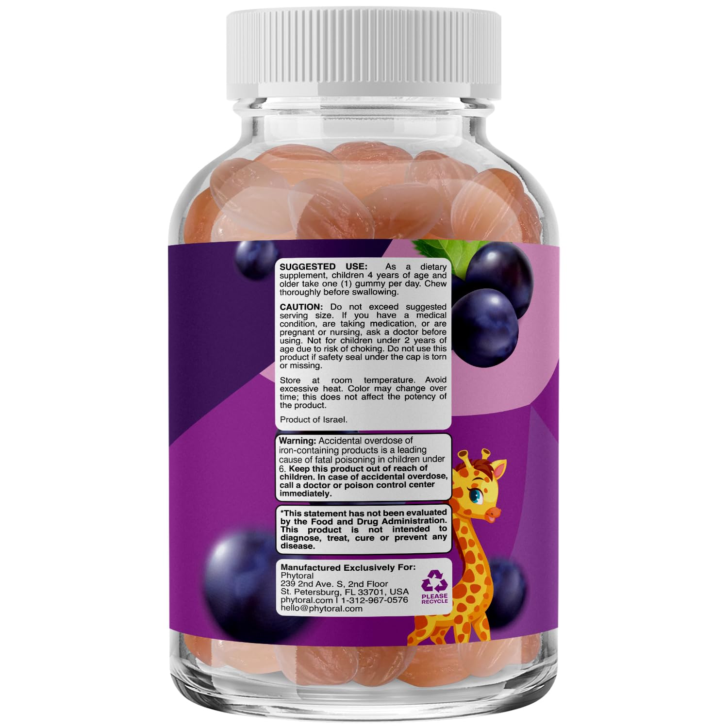 Beneficios de las gomitas de hierro para inmunidad.