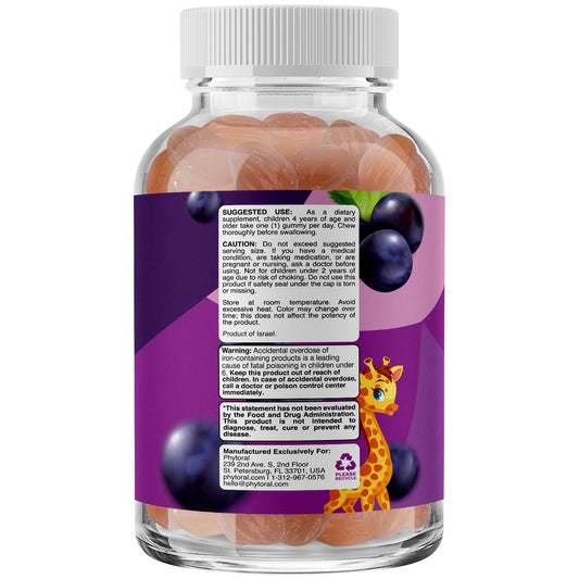Beneficios de las gomitas de hierro para inmunidad.