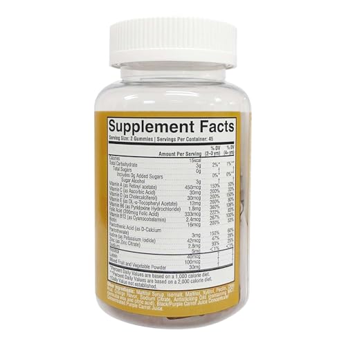 Beneficios de las gomitas multivitamínicas para la salud infantil