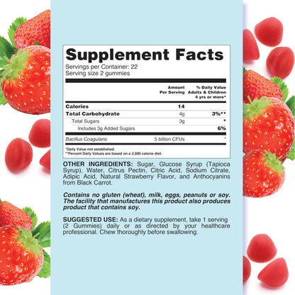 Beneficios de las gomitas probióticas LIVS
