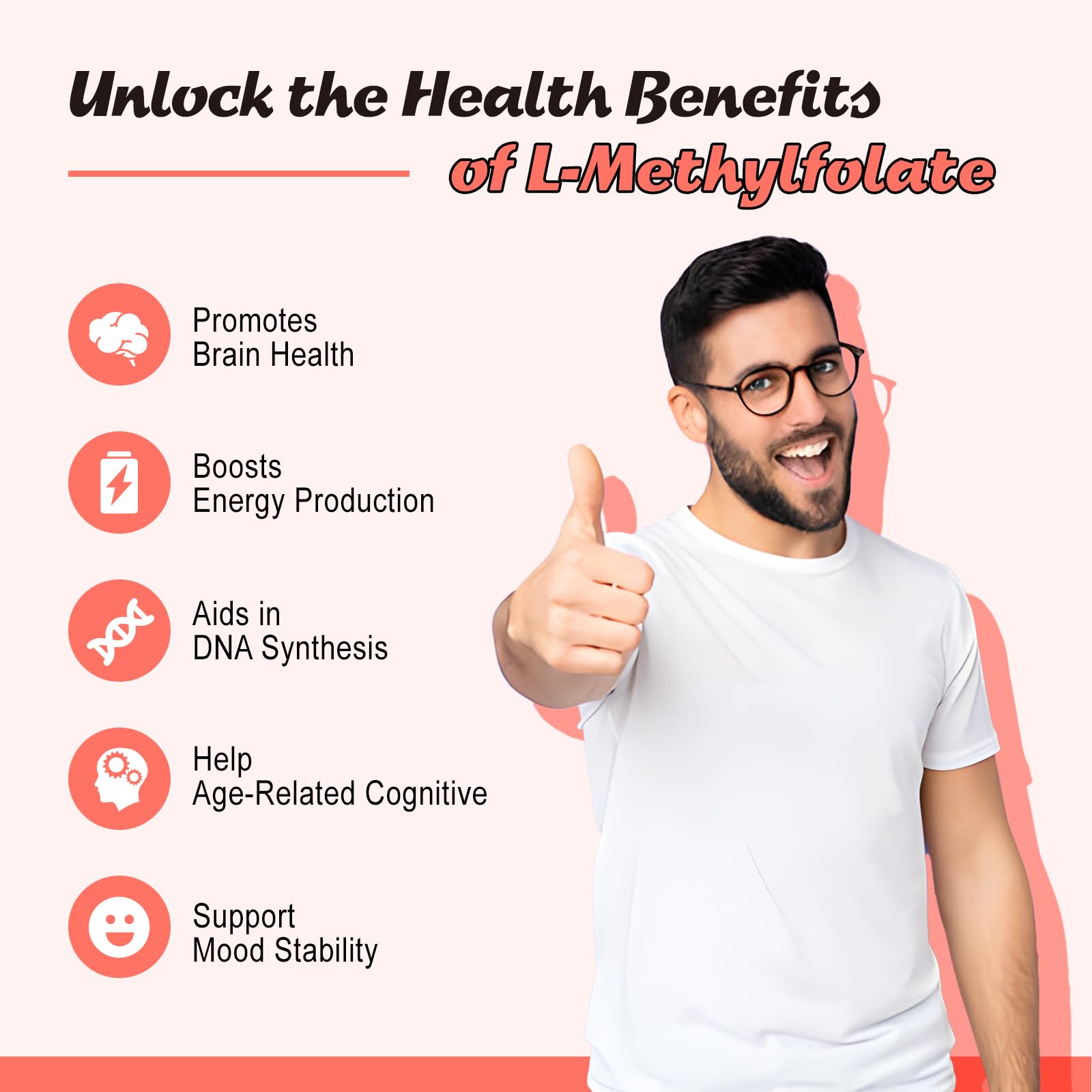 Beneficios de L-Metilfolato para la salud