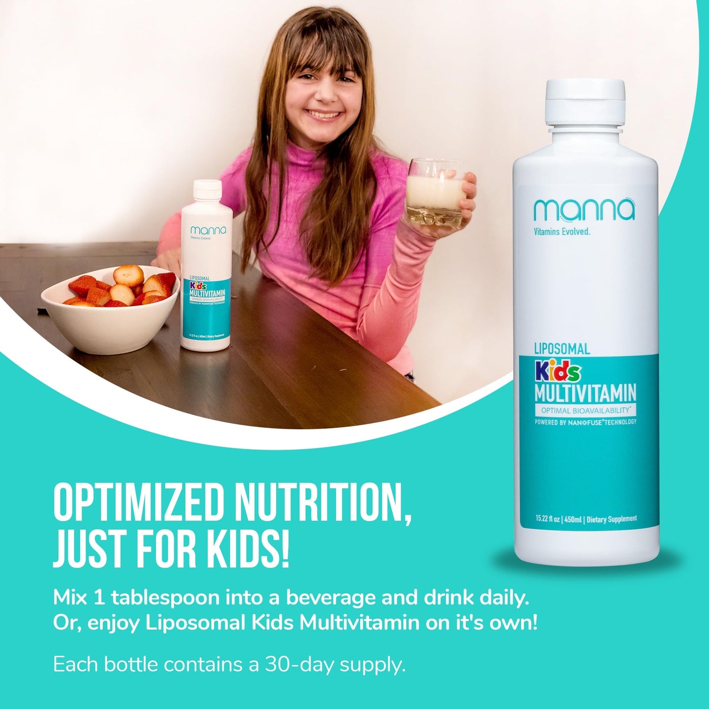 Beneficios de Manna vitaminas para niños