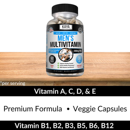 Beneficios del suplemento multivitaminas para hombres