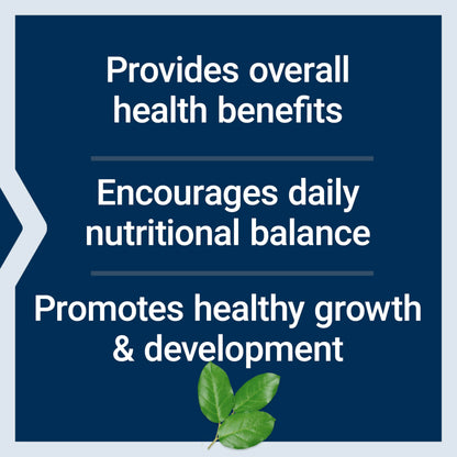 Beneficios de multivitaminas infantiles