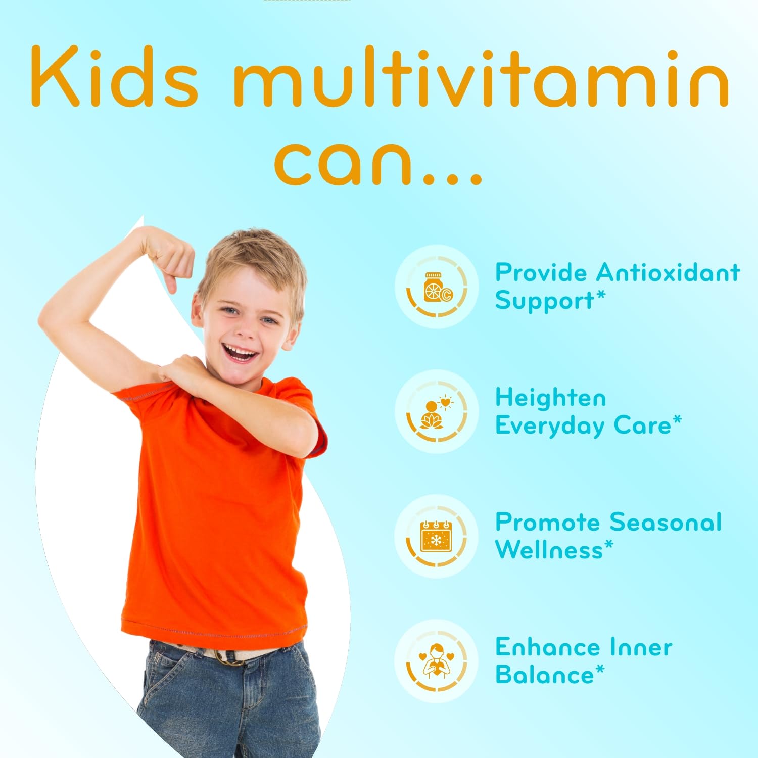 Beneficios de multivitaminas líquidas para niños - alta absorción